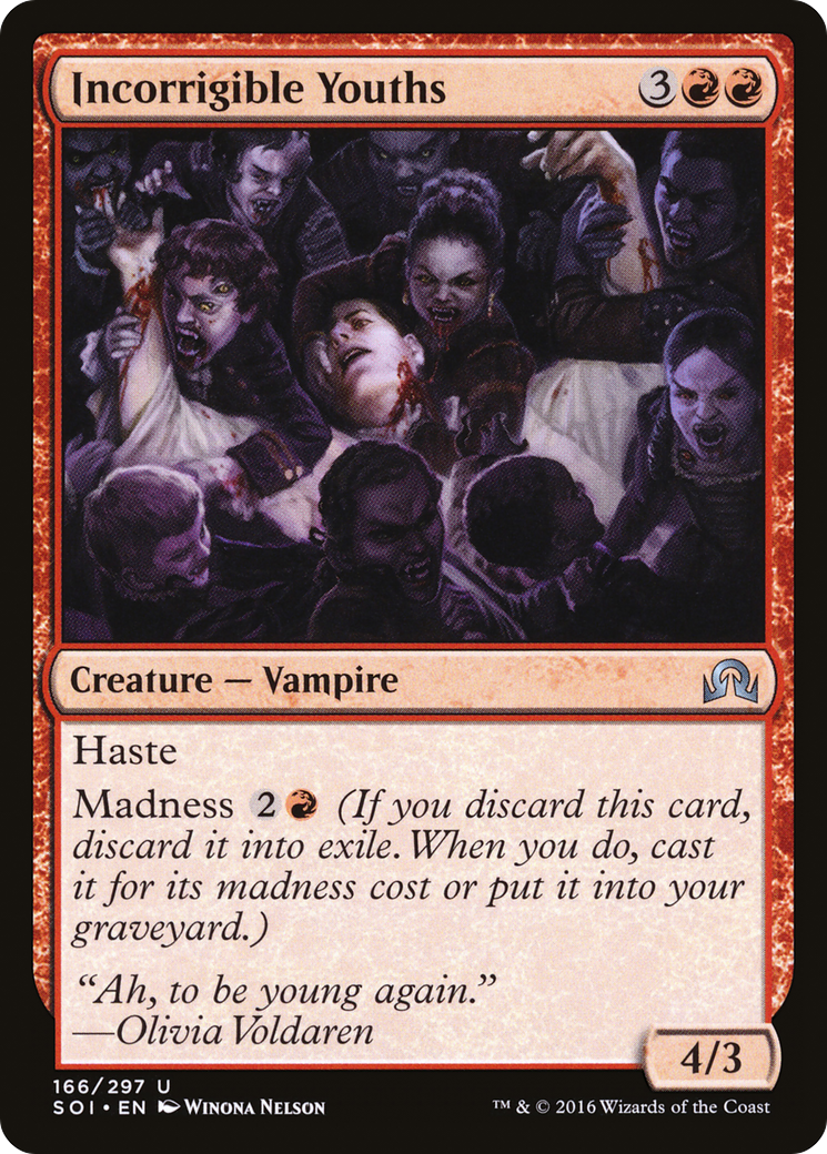 Incorrigible Youths (SOI-166) [Shadows over Innistrad]
