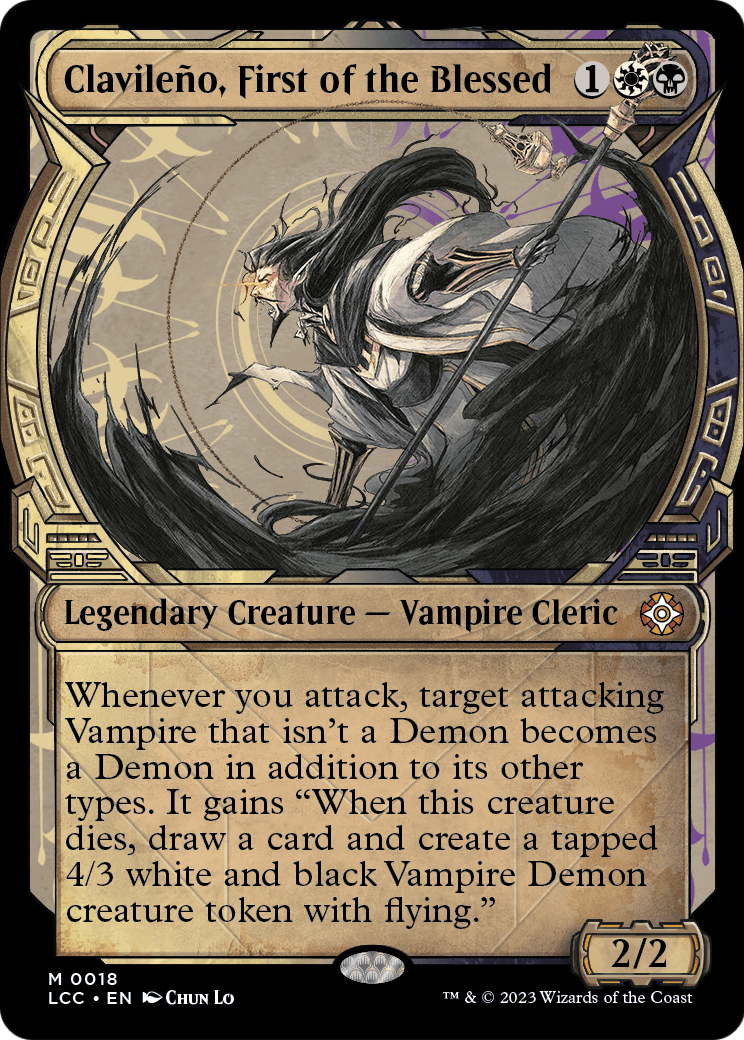 Clavileno, First of the Blessed (Showcase) (LCC-018) [The Lost Caverns of Ixalan Commander] Foil