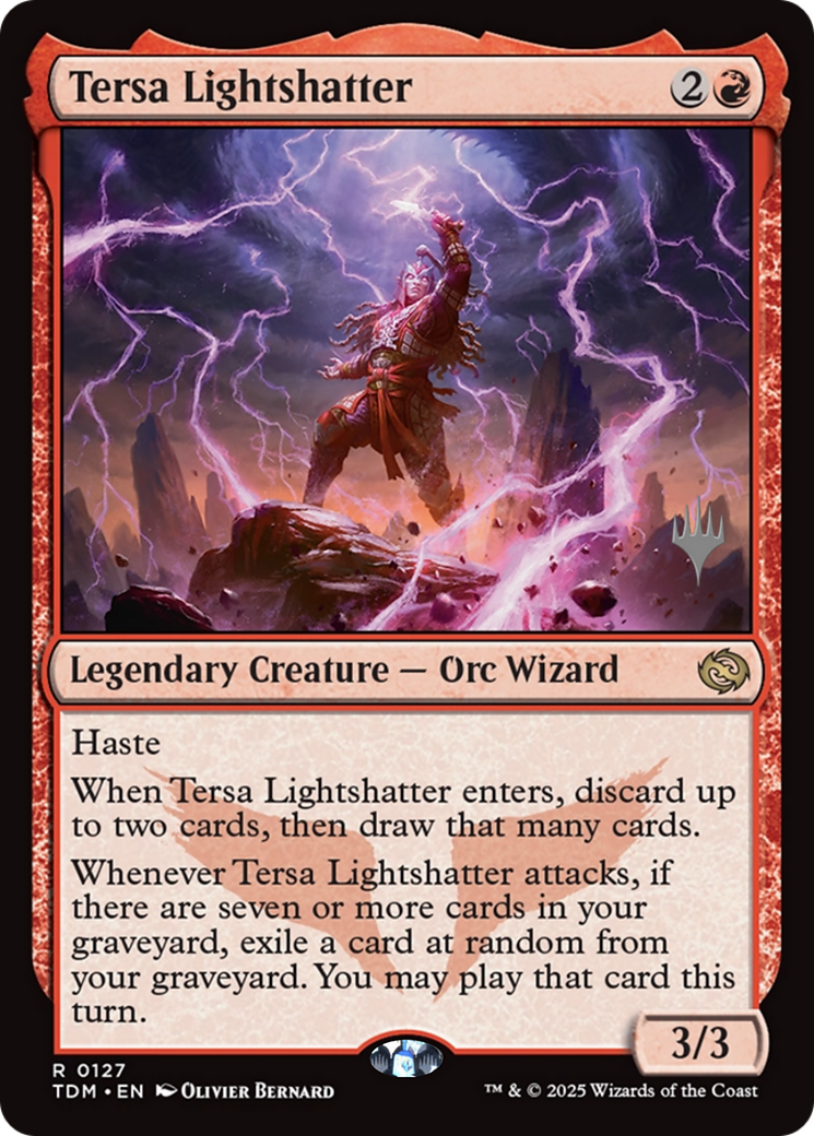 Tersa Lightshatter (PPTDM-127) [Promo Pack: Tarkir: Dragonstorm]