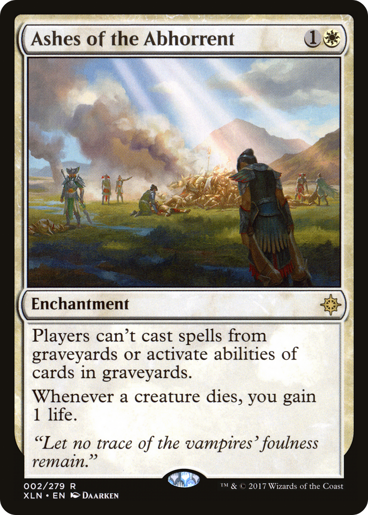 Ashes of the Abhorrent (XLN-002) [Ixalan] Foil