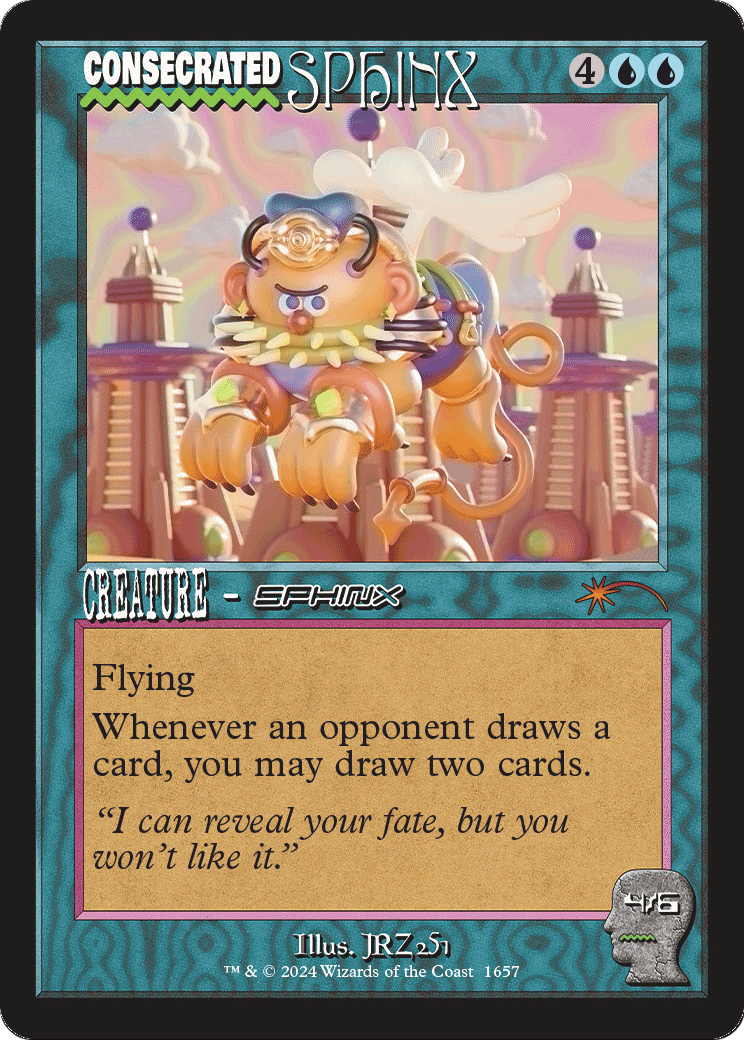 Consecrated Sphinx (SLD-1657) [Secret Lair Drop]