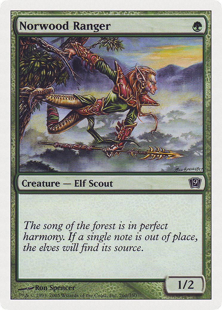 Norwood Ranger (9ED-260) [9th Edition] Foil