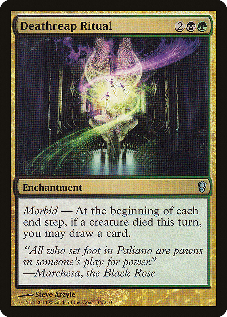 Deathreap Ritual (CNS-044) [Conspiracy] Foil