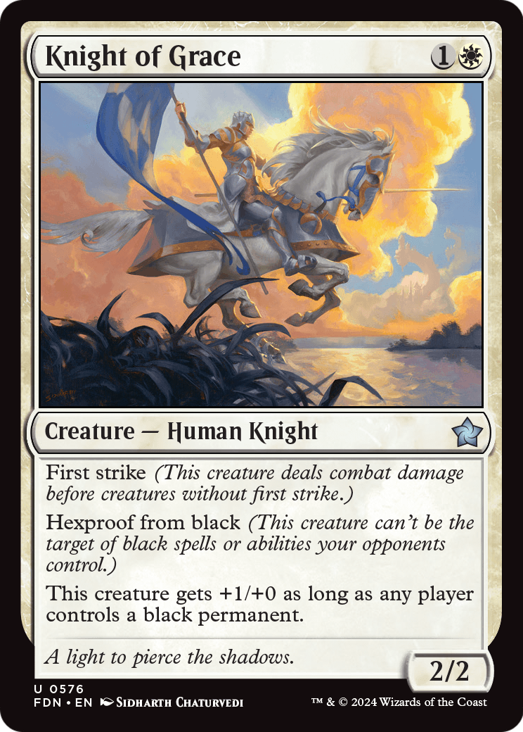 Knight of Grace (FDN-576) [Foundations]