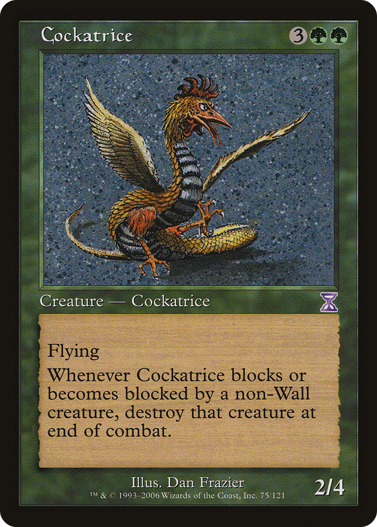 Cockatrice (TSB-075) [Time Spiral Timeshifted]