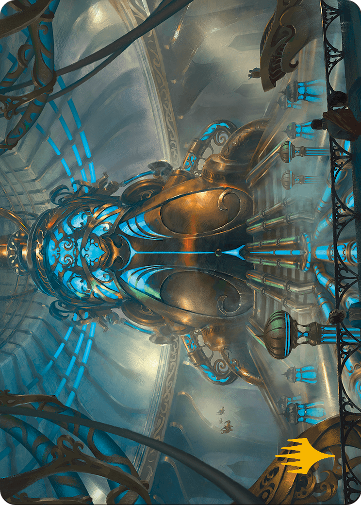 Aether Refinery // Aether Refinery (AMH3-030) (Borderless) [Modern Horizons 3 Art Series] Foil