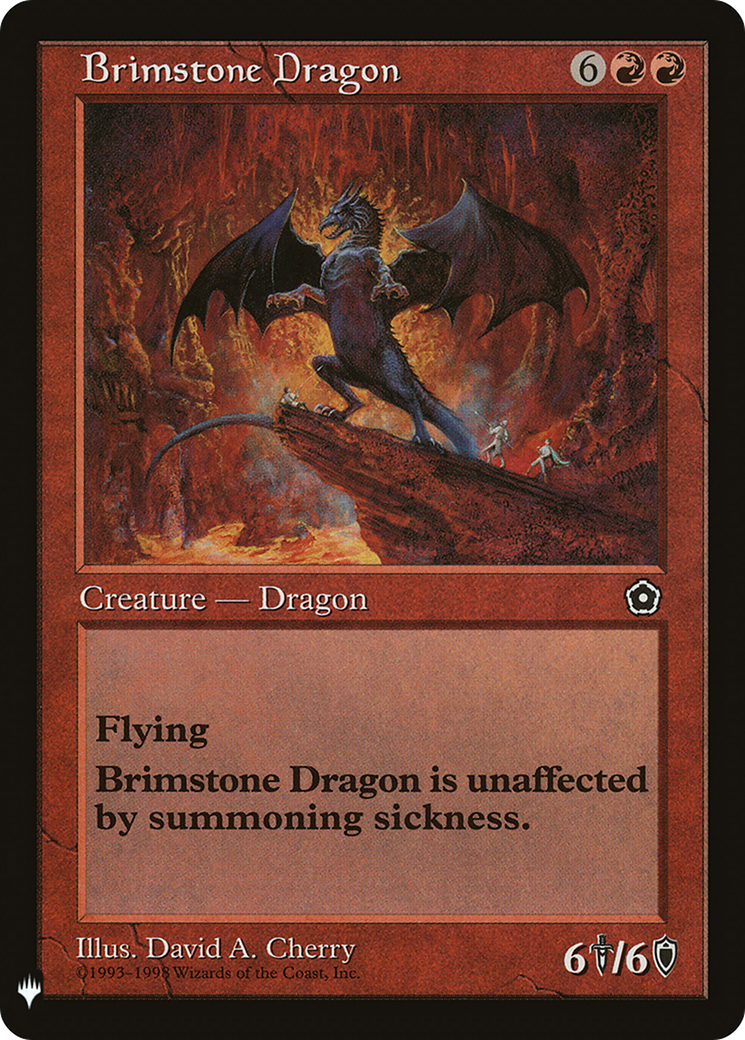 Brimstone Dragon (LIST-P02-92) [The List]