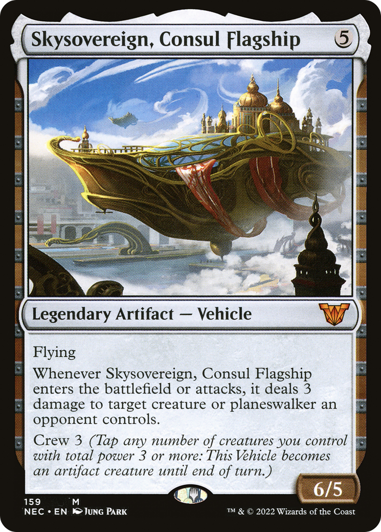 Skysovereign, Consul Flagship (NEC-159) [Neon Dynasty Commander]