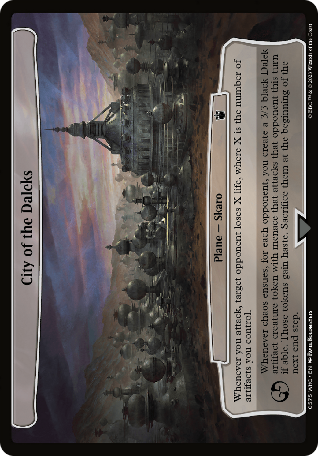 City of the Daleks (WHO-575) [Doctor Who]