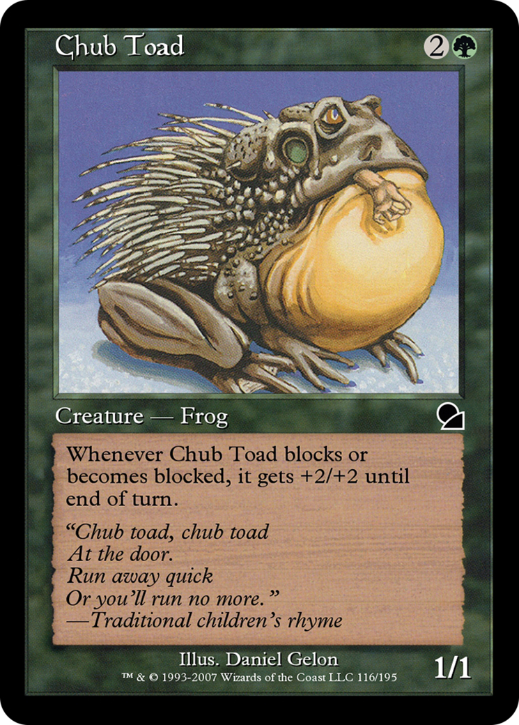 Chub Toad (ME1-116) [Masters Edition]