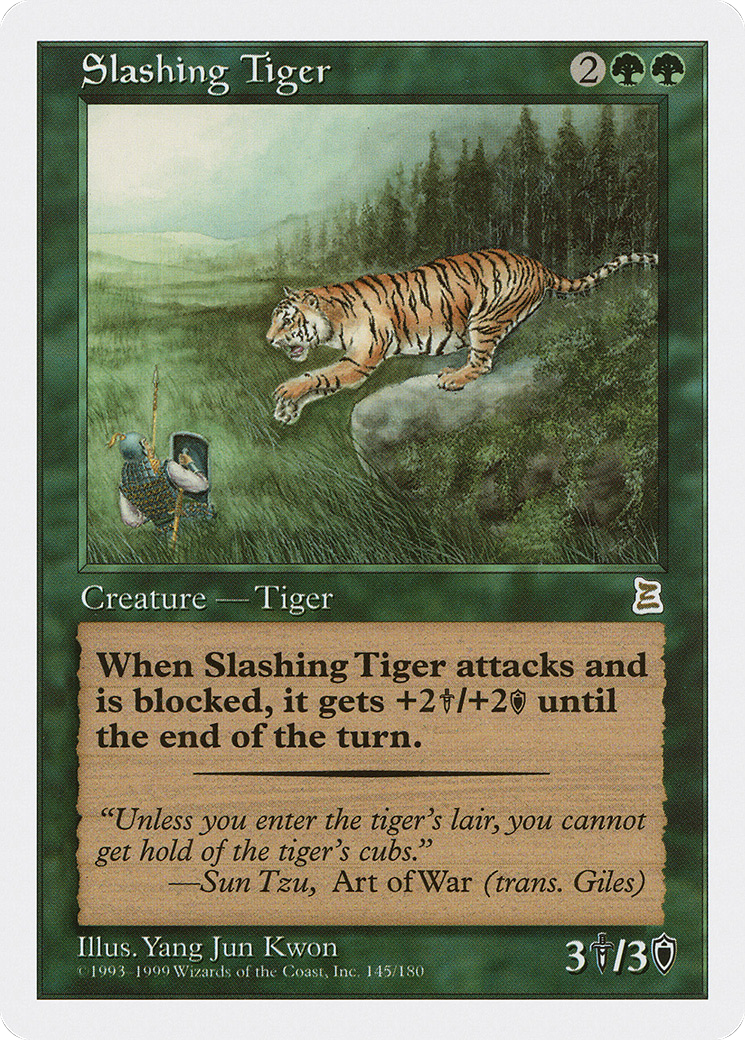 Slashing Tiger (PTK-145) [Portal Three Kingdoms]