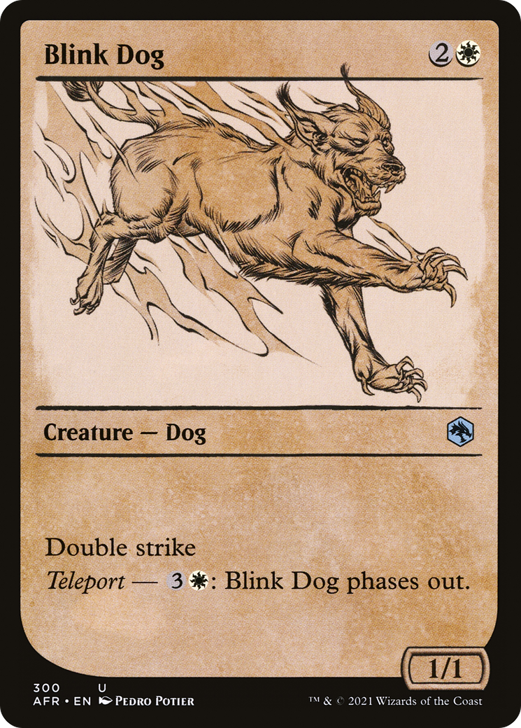 Blink Dog (Showcase) (AFR-300) [Adventures in the Forgotten Realms]