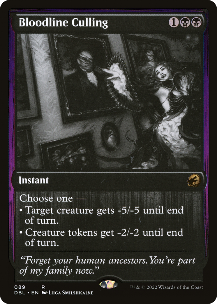Bloodline Culling (DBL-089) [Innistrad: Double Feature]