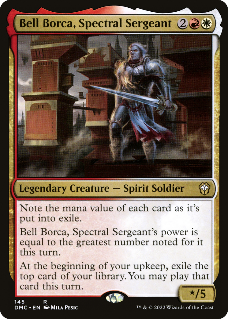 Bell Borca, Spectral Sergeant (DMC-145) [Dominaria United Commander]