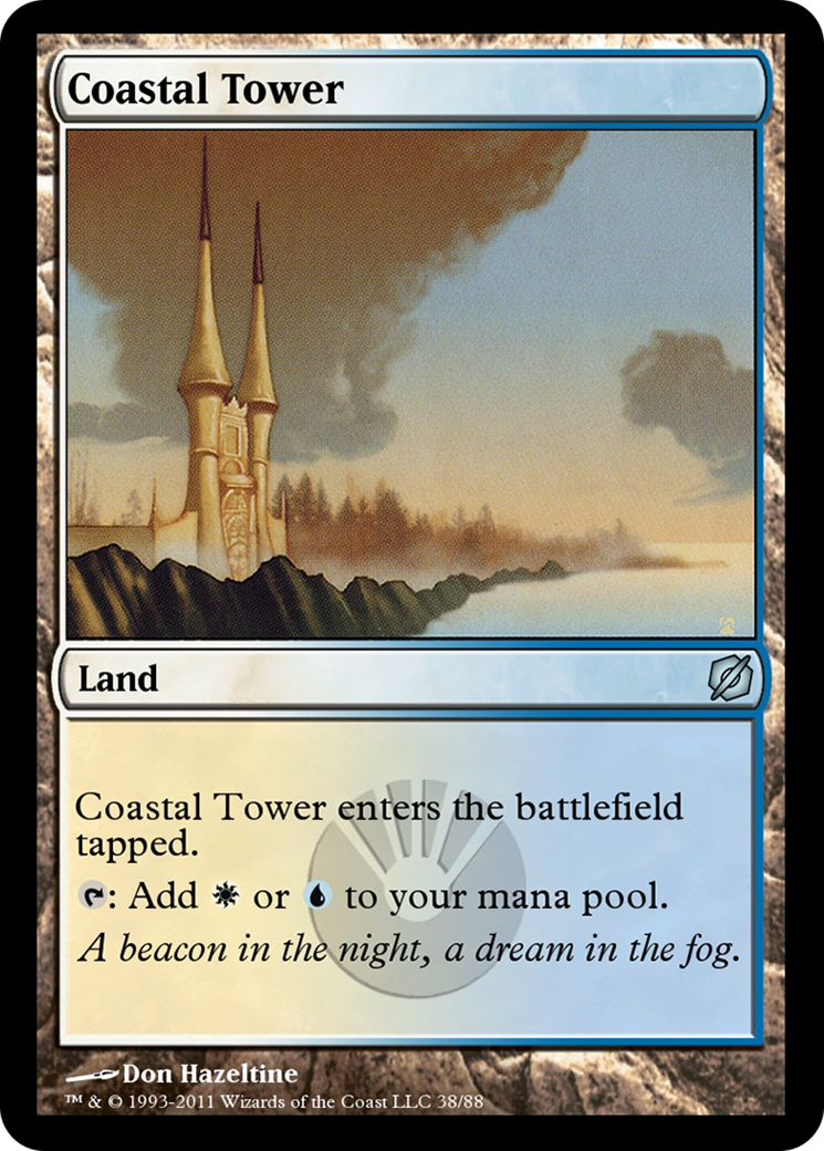Coastal Tower (TD2-038) [Duel Decks: Mirrodin Pure vs. New Phyrexia]