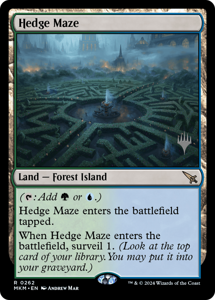 Hedge Maze (PPMKM-262) [Promo Pack: Murders at Karlov Manor Promos]