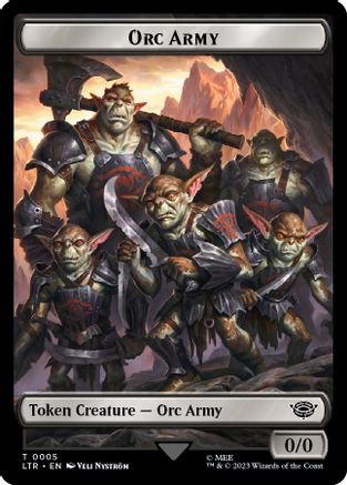 Orc Army Token (LTR-005) [The Lord of the Rings: Tales of Middle-earth]