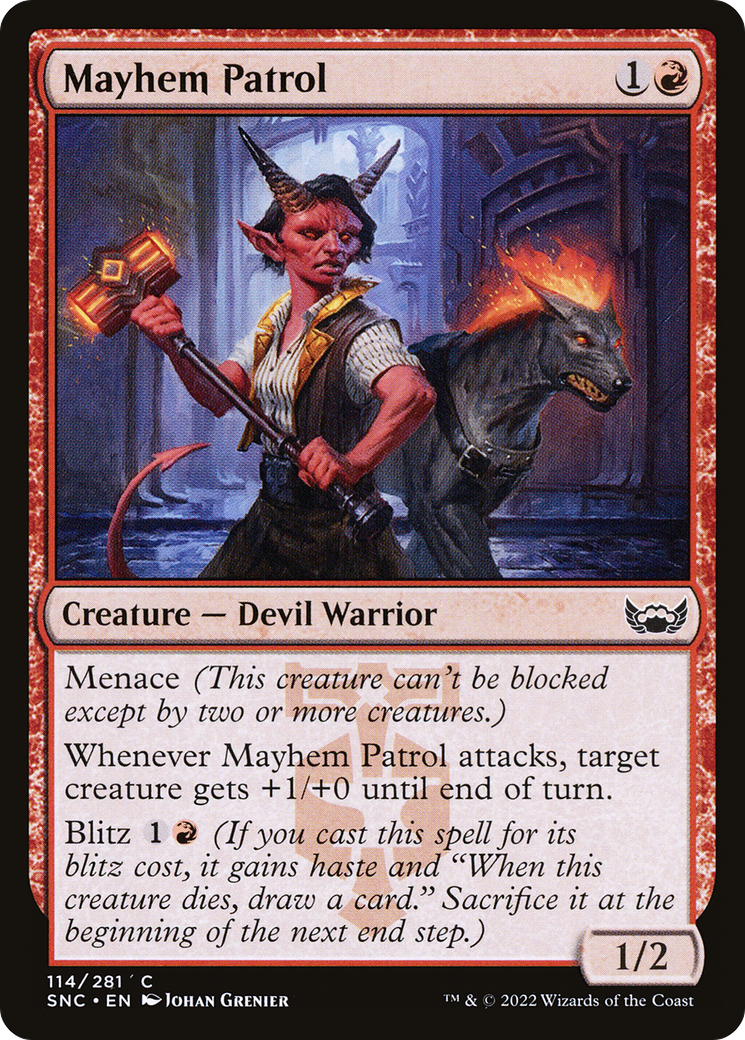 Mayhem Patrol (SNC-114) [Streets of New Capenna]