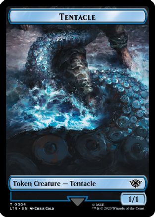 Tentacle // Food (0011) Double-Sided Token (LTR-4 // 11) [The Lord of the Rings: Tales of Middle-earth] Foil