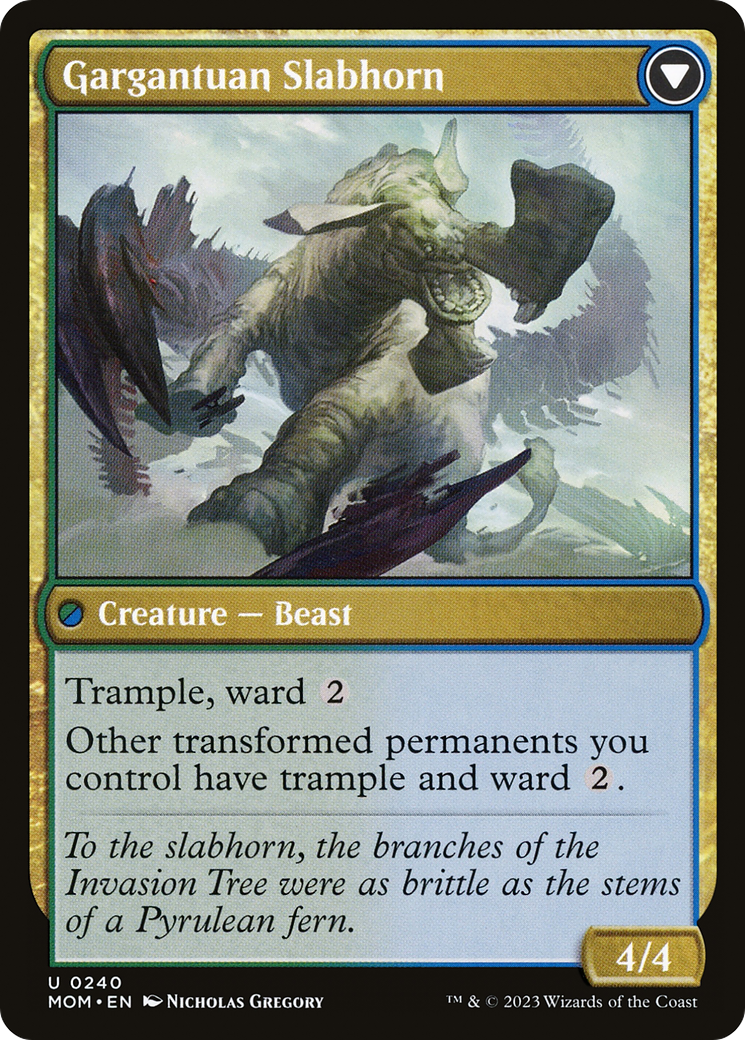 Invasion of Pyrulea (MOM-240) [March of the Machine] Foil