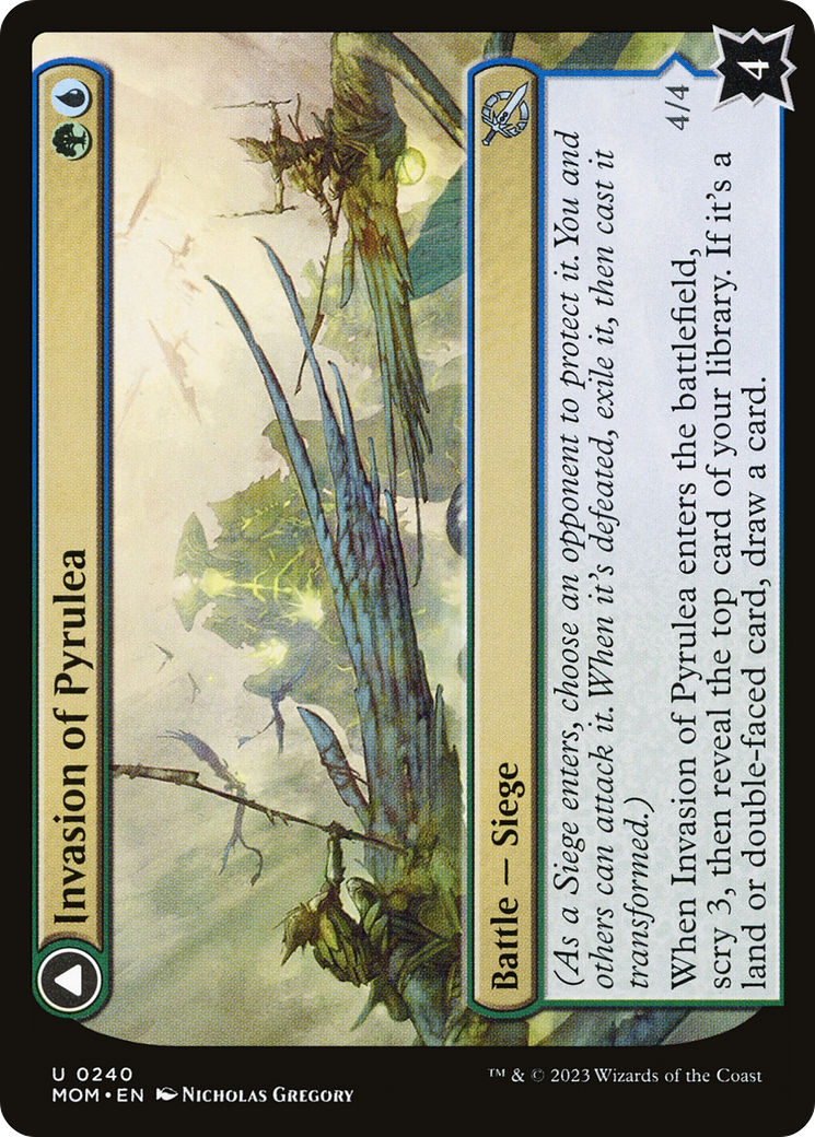 Invasion of Pyrulea (MOM-240) [March of the Machine] Foil