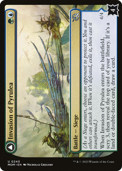 Invasion of Pyrulea (MOM-240) [March of the Machine] Foil
