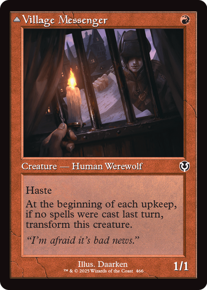 Village Messenger (Retro Frame) (INR-466) [Innistrad Remastered]