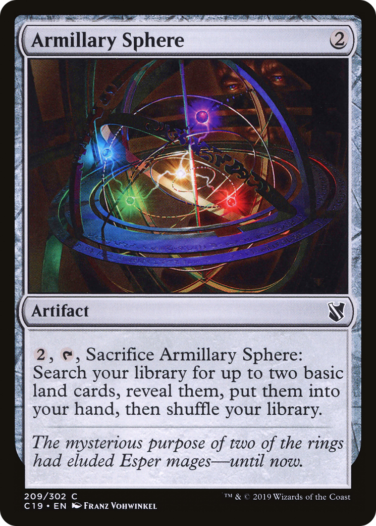 Armillary Sphere (C19-209) [Commander 2019]