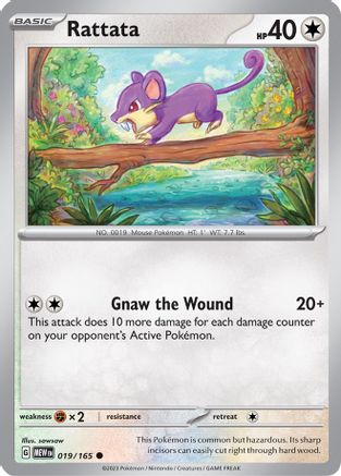 Rattata (019) [SV Scarlet & Violet 151] - Common