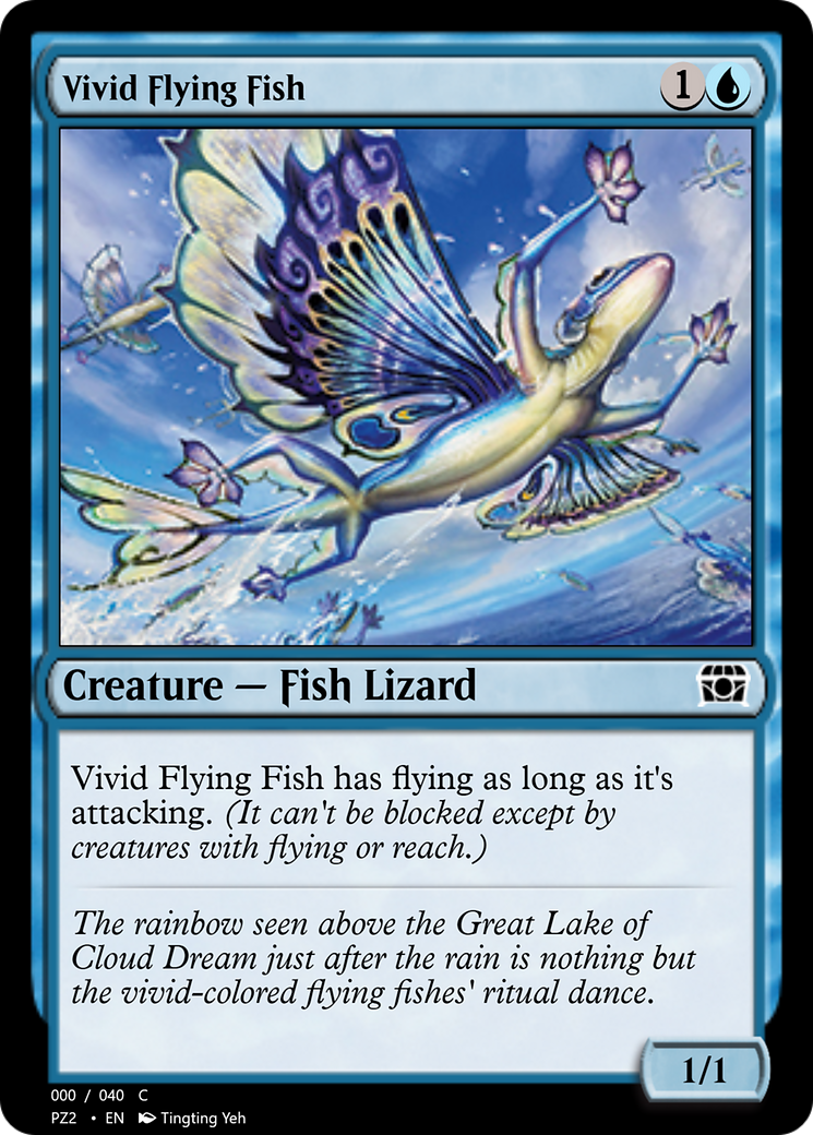 Vivid Flying Fish (PZ2-70817) [Treasure Chest] Foil