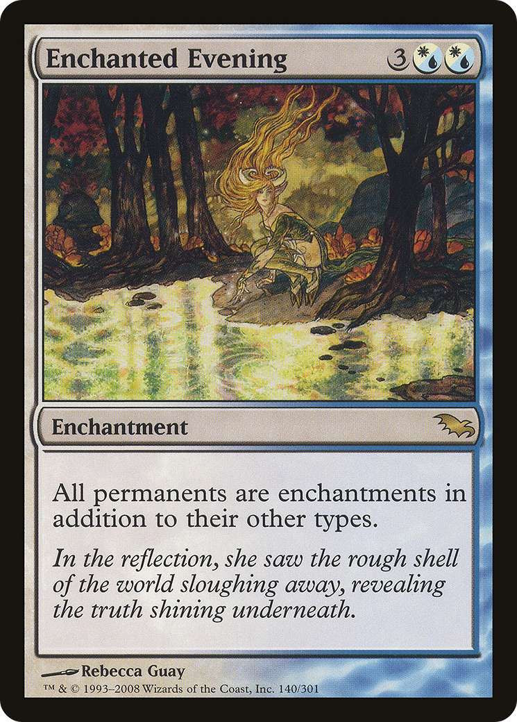 Enchanted Evening (SHM-140) [Shadowmoor] Foil