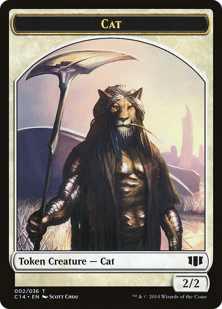 Cat (TC14-002) [Commander 2014 Tokens]