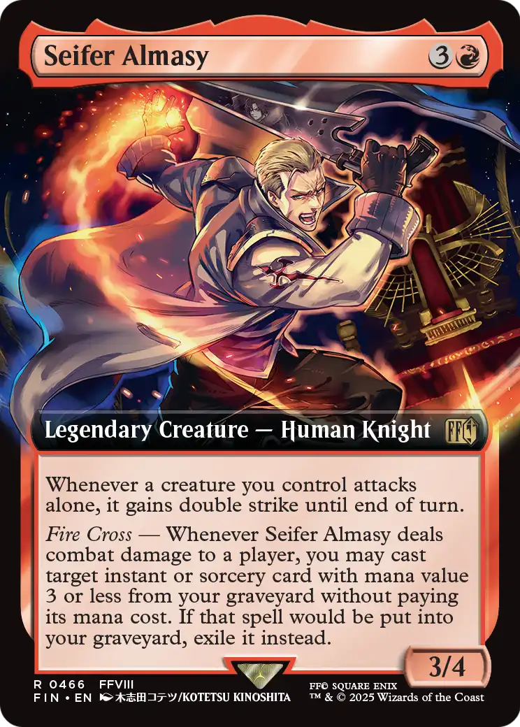 Seifer Almasy (Extended Art) (FIN-466) [FINAL FANTASY] Foil