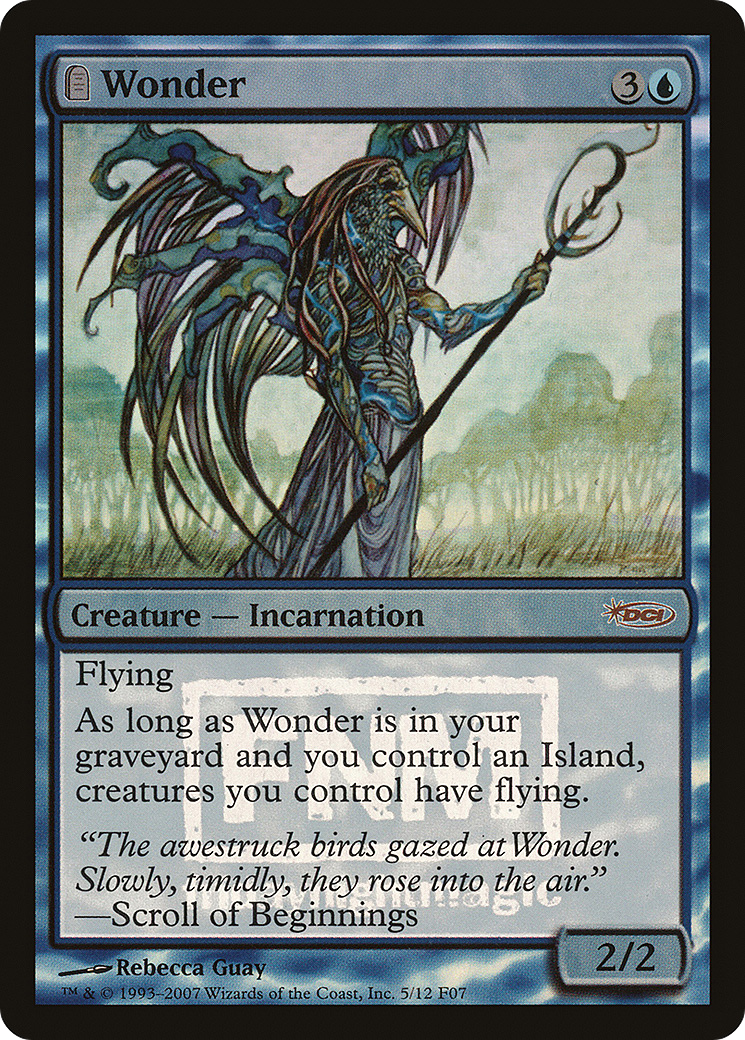 Wonder [Friday Night Magic 2007] Foil