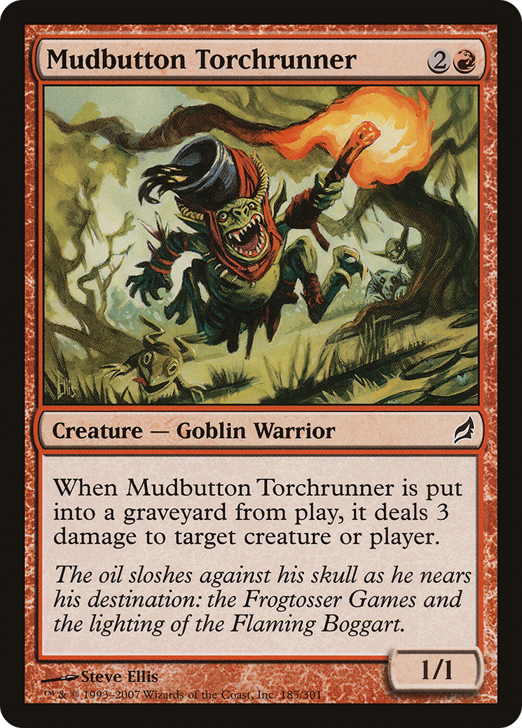 Mudbutton Torchrunner (LRW-185) [Lorwyn]
