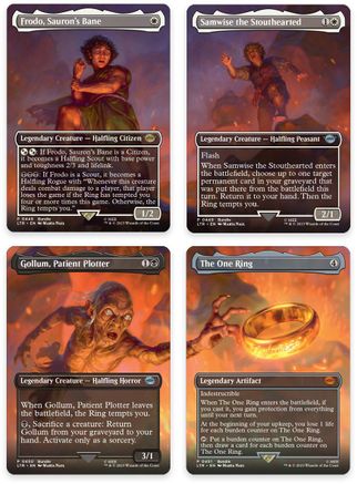 Mount Doom Scene [Set of 4] (LTR-448-451) [The Lord of the Rings: Tales of Middle-earth]
