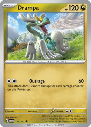 Drampa (161) [SV03 Obsidian Flames] - Uncommon