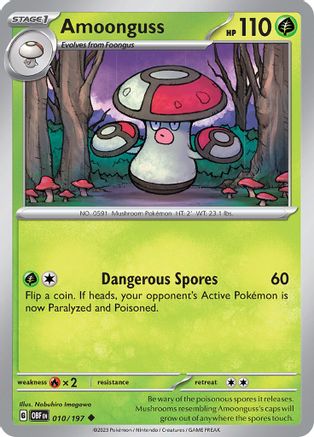 Amoonguss (010) [SV03 Obsidian Flames] - Uncommon