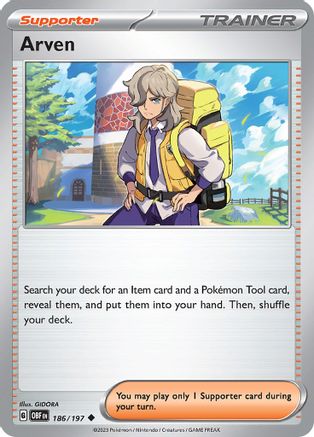 Arven (186) [SV03 Obsidian Flames] - Uncommon