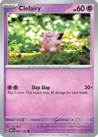 Clefairy (081) [SV03 Obsidian Flames] - Common