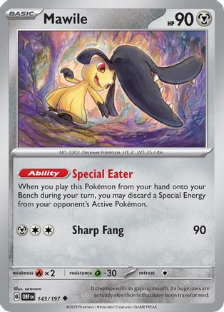 Mawile (143/197) [SV03 Obsidian Flames] - Uncommon