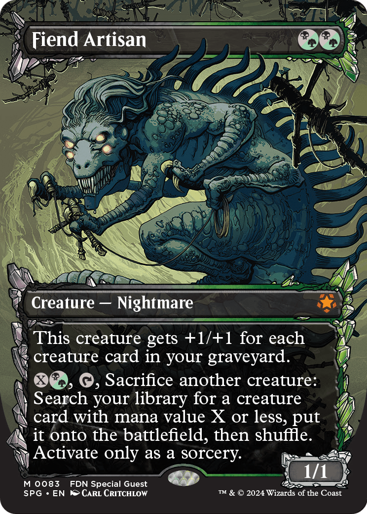Fiend Artisan (Showcase) (SPG-083) [Special Guests]