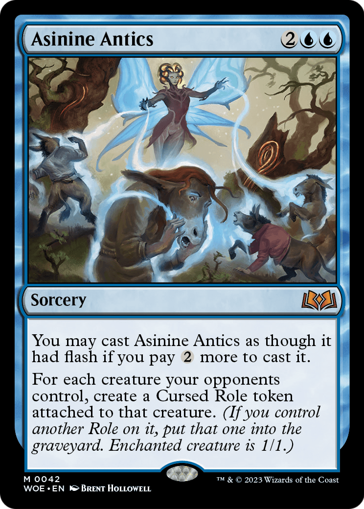 Asinine Antics (WOE-042) [Wilds of Eldraine]