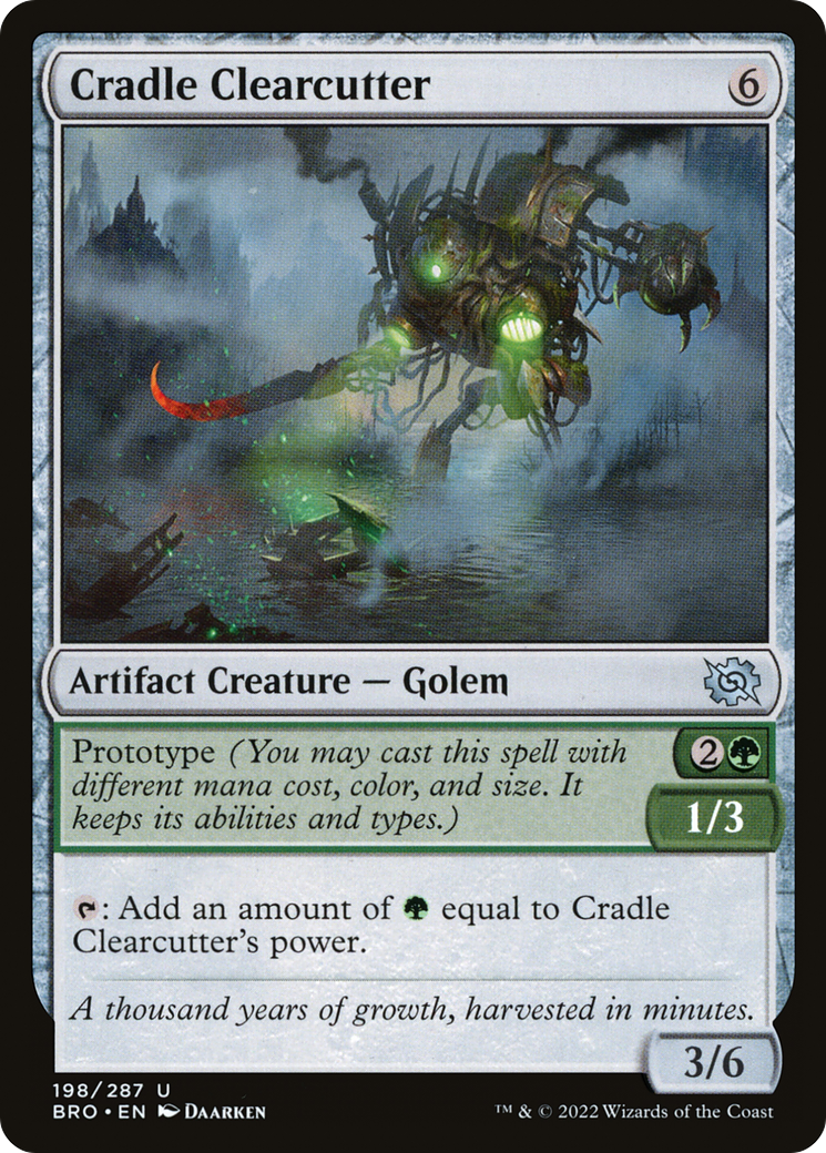 Cradle Clearcutter (BRO-198) [The Brothers' War]