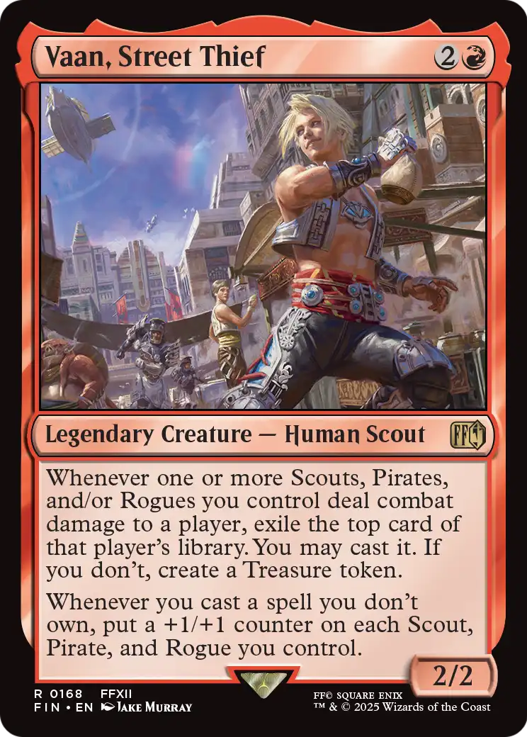 Vaan, Street Thief (FIN-168) [FINAL FANTASY] Foil