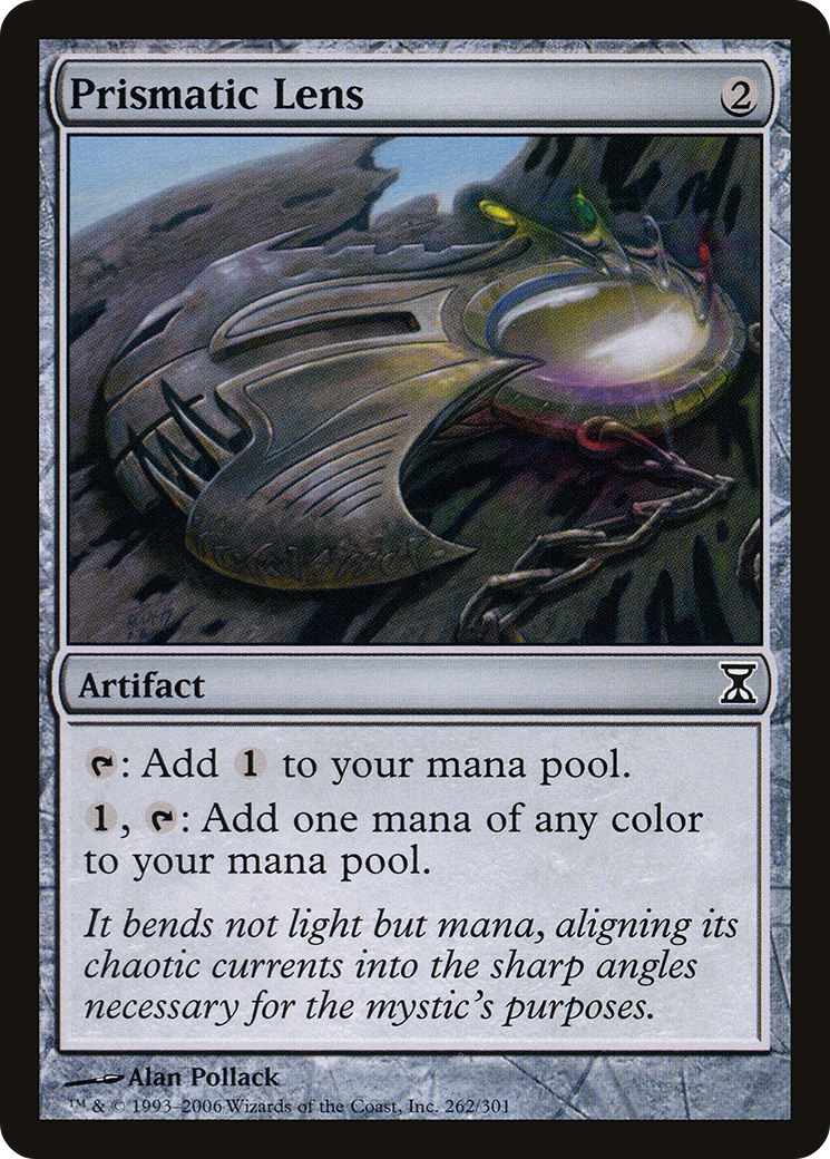 Prismatic Lens (TSP-262) [Time Spiral] Foil