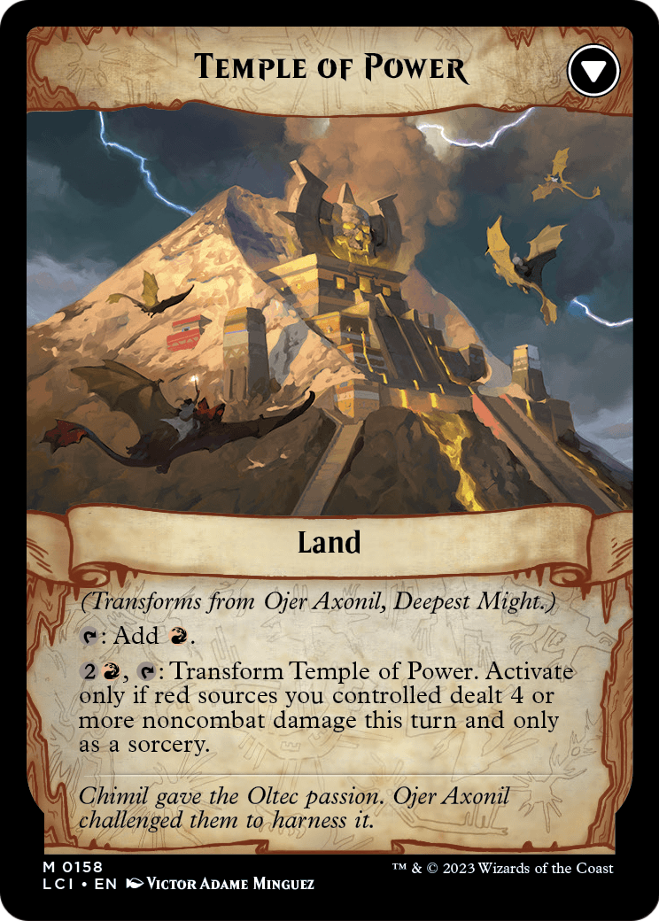 Ojer Axonil, Deepest Might (LCI-158) [The Lost Caverns of Ixalan]