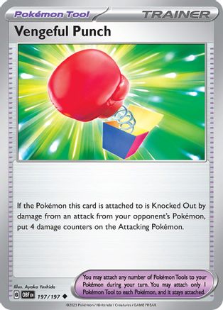 Vengeful Punch (197) [SV03 Obsidian Flames] - Uncommon