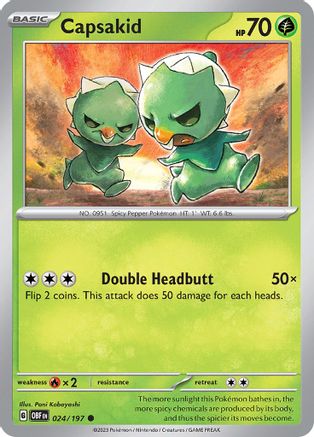 Capsakid (024/197) [SV03 Obsidian Flames] - Common