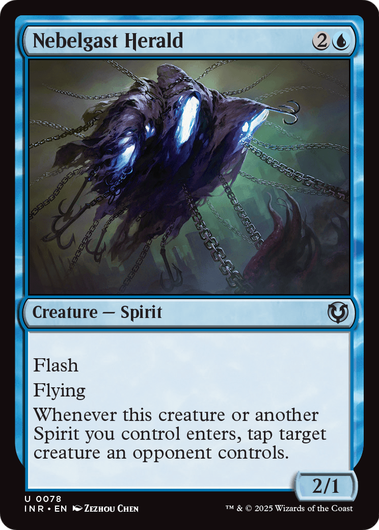 Nebelgast Herald (INR-078) [Innistrad Remastered] Foil